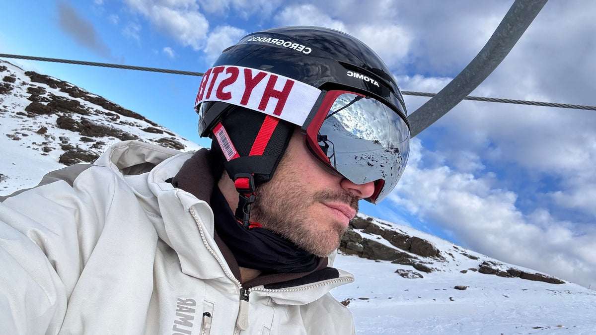 Casco de esquí con visor vs casco + gafas